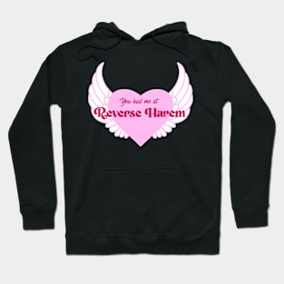 You Had Me At Reverse Harem | Winged Heart Hoodie